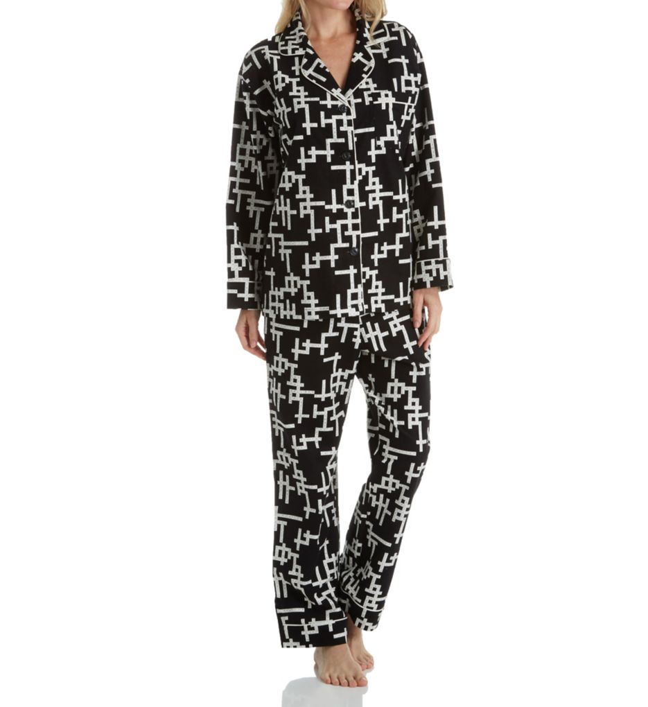 Word Play Long Sleeve Pajama Set-acs