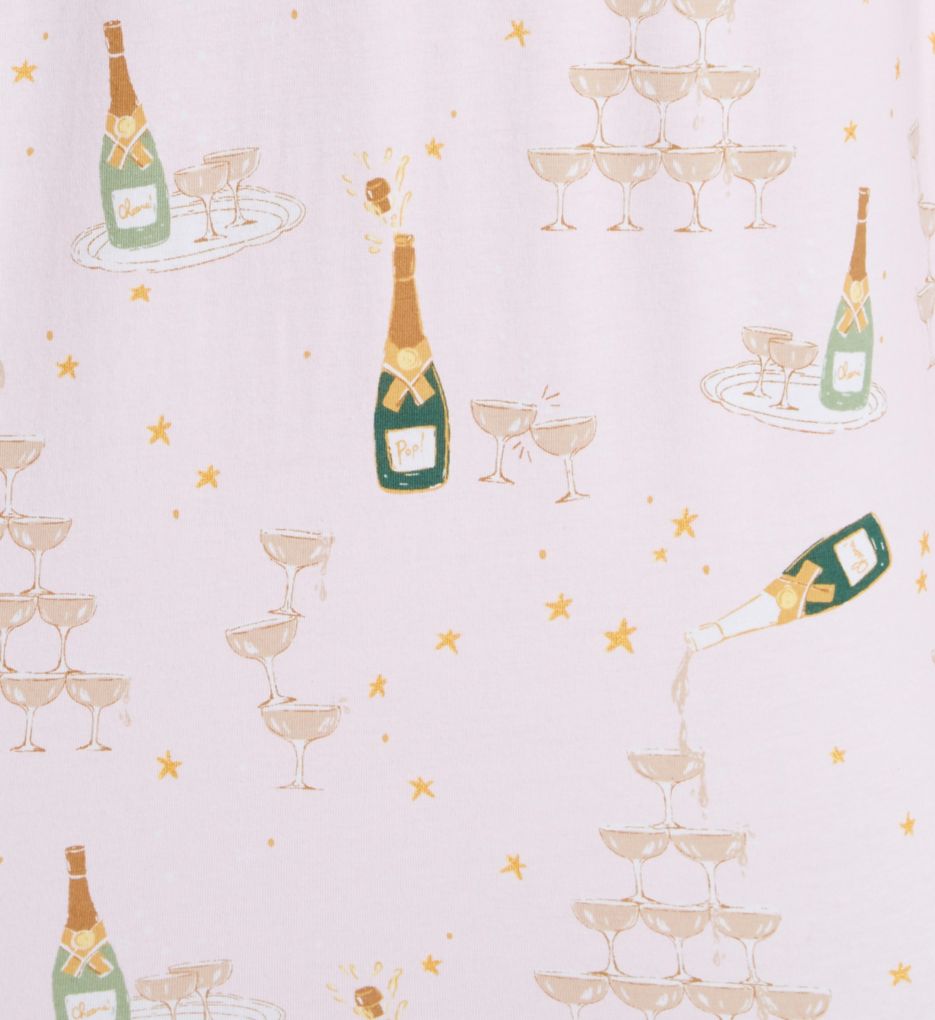 Champagne Tower Classic Cropped PJ Set-cs1