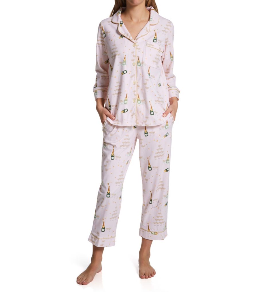 Champagne Tower Classic Cropped PJ Set