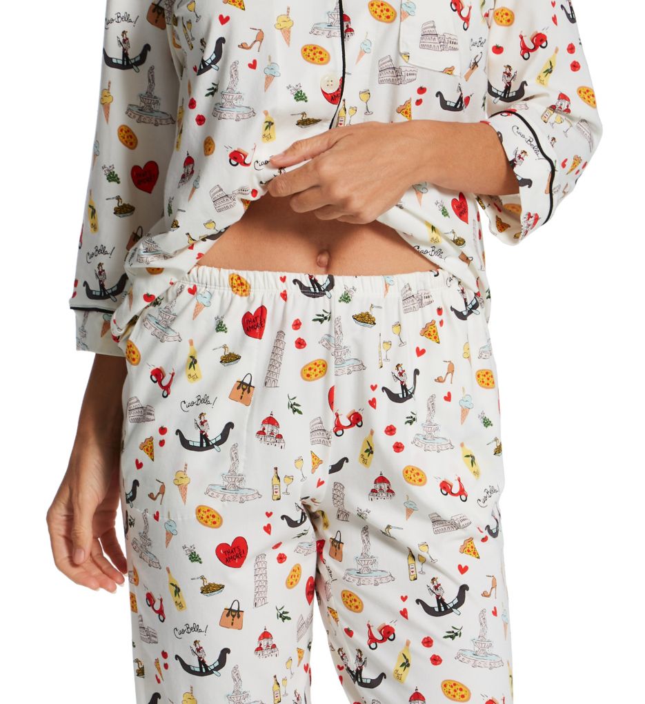 That's Amore Classic Cropped PJ Set-cs2