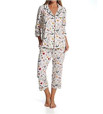 BedHead Pajamas That's Amore Classic Cropped PJ Set