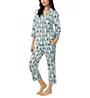 BedHead Pajamas Cozy Sweater 3/4 Sleeve Cropped PJ Set 4727133 - Image 1