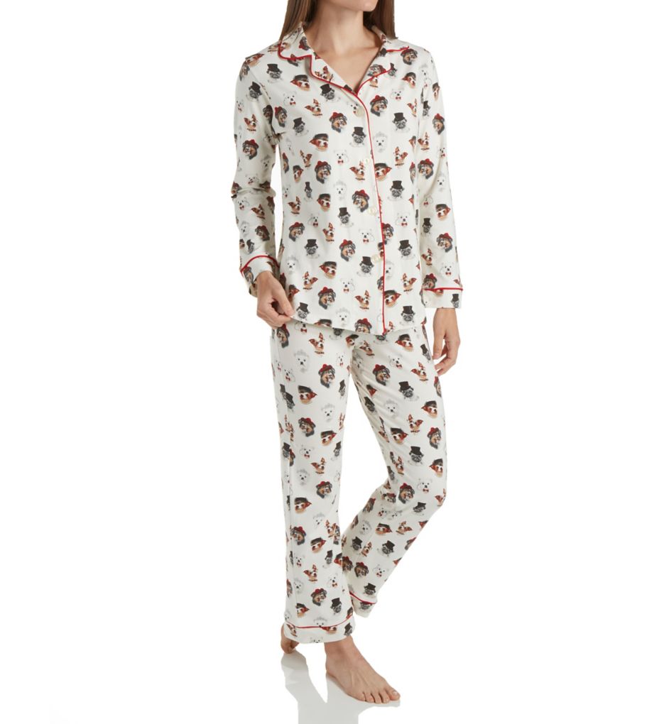 Dignified Dogs Long Sleeve Pajama Set-acs