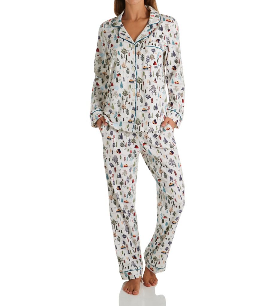 North Woods Retreat Long Sleeve Classic PJ Set-fs