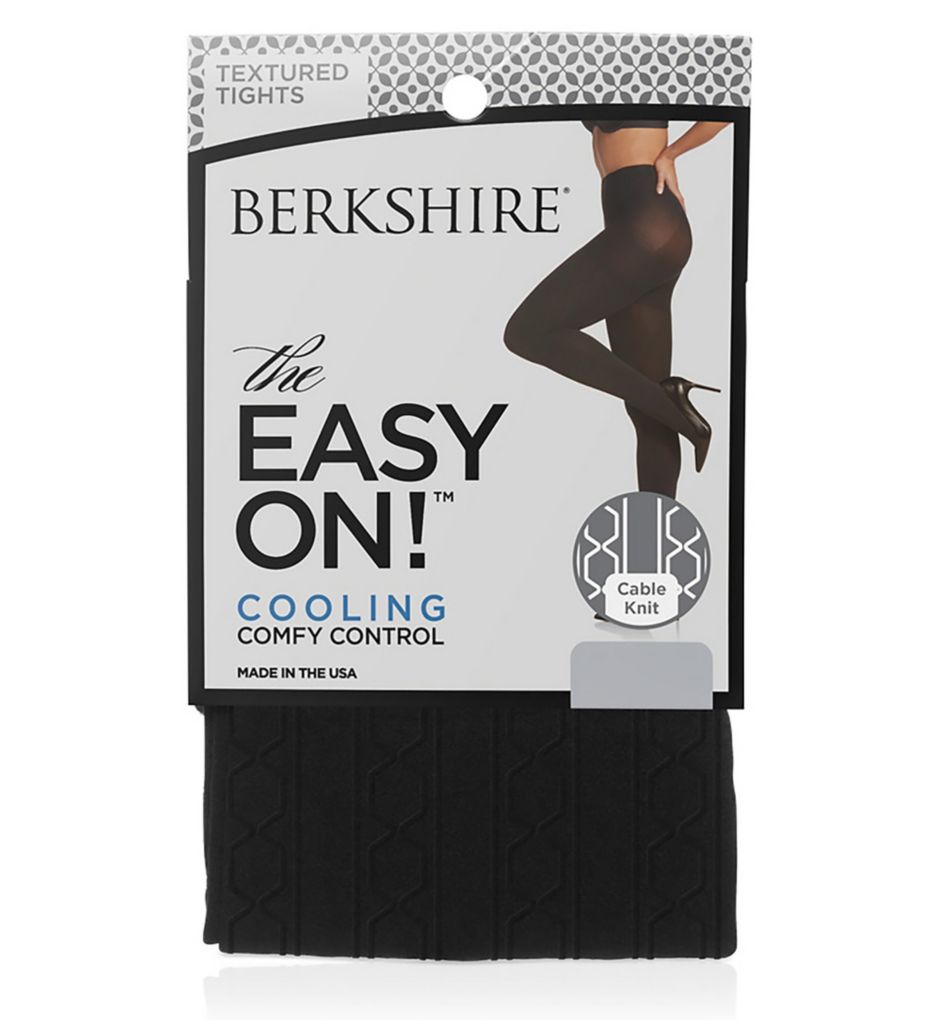 Easy On Cable Knit Cooling Control Top Tights-cs1