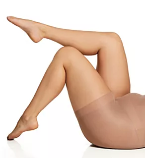 Ultra Sheer Plus Size Control Top Pantyhose Tan de Sol 1/2X