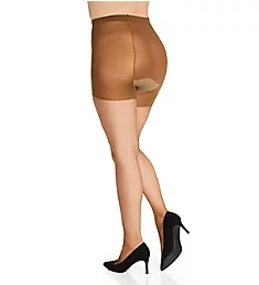Queen Ultra Sheer Tights Without Control French Coffee 1/2X