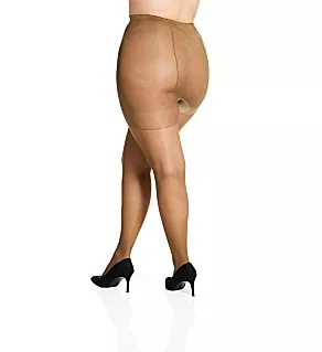 Plus Size Silky Sheer Support Pantyhose Utopia 1/2X