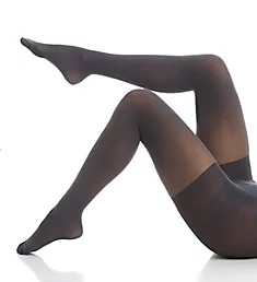 Luxe Opaque Tights with Control Top Dark Grey Petite