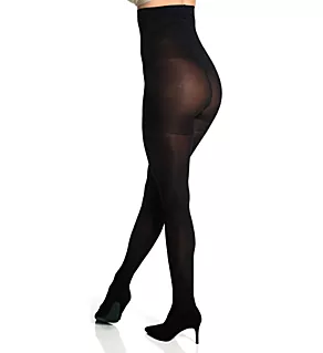 Luxe Opaque Tights with Control Top Black Petite