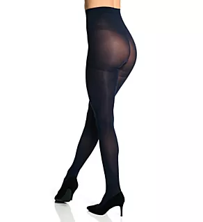 Luxe Opaque Tights with Control Top Navy Petite