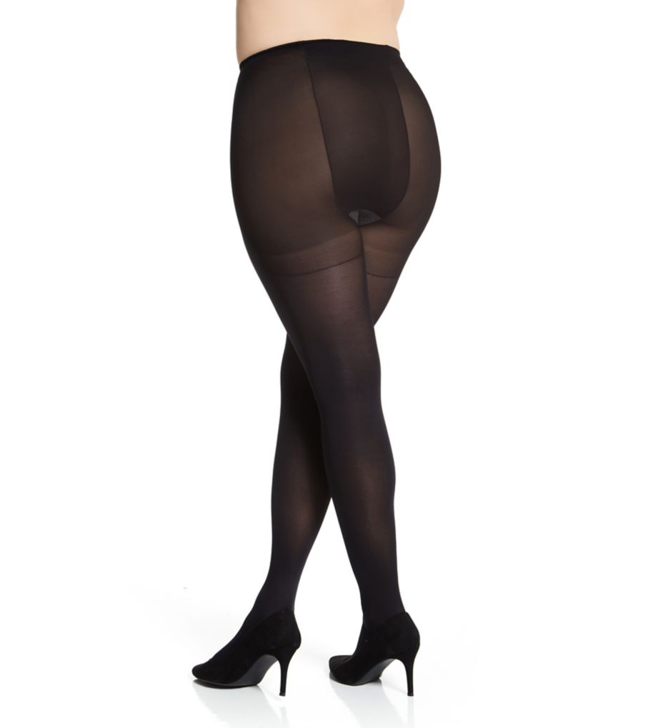 Queen Microfiber Opaque Tights-bs