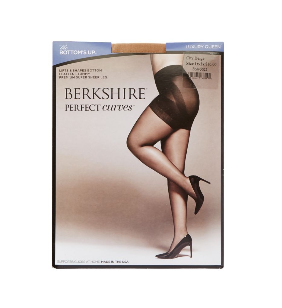 Luxury Queen Bottoms Up Control Sheer Pantyhose-cs1