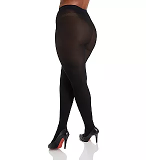 Plus Max Coverage Microfiber Tights