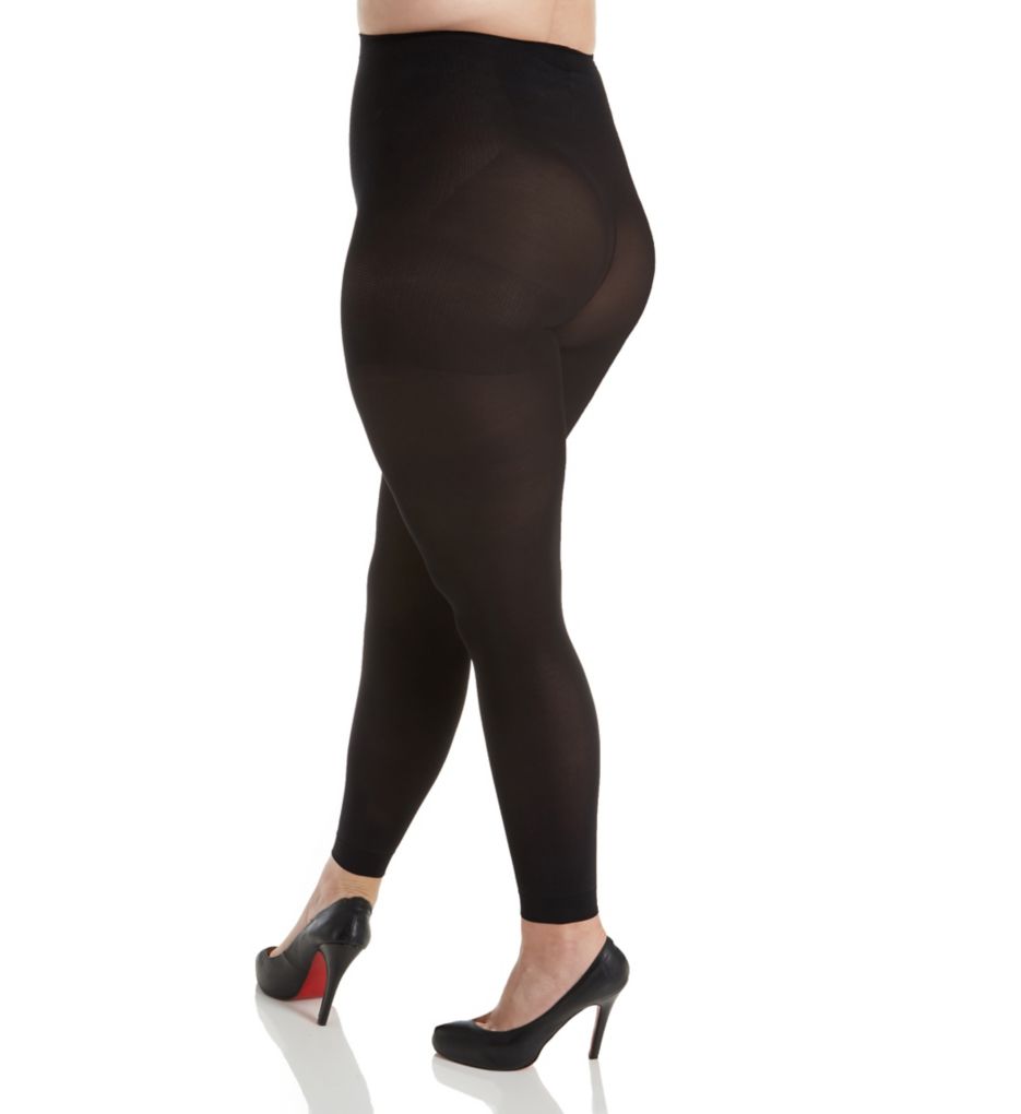 Plus Ankle Length Max Coverage Tights-bs
