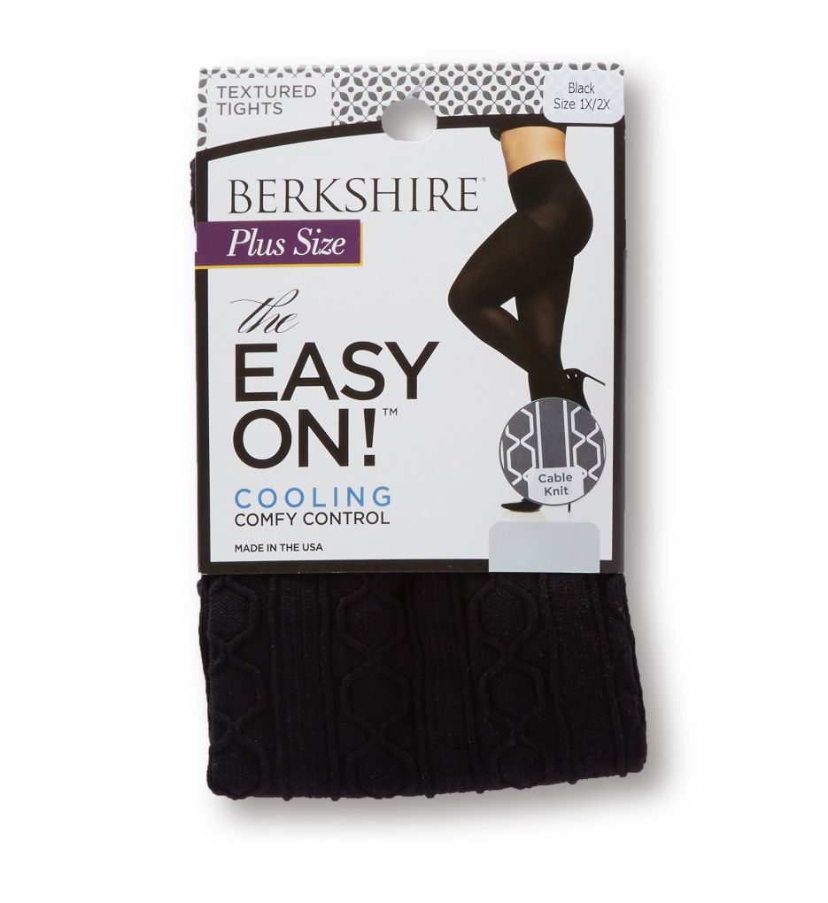 Easy On Plus Cable Knit Cooling Control Top Tights-cs1