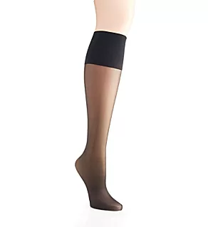 Sheer Graduated Compression Trouser Sock Black Regular