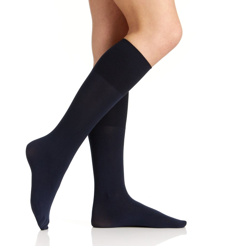 Opaque Graduated Compression Trouser Sock-acs