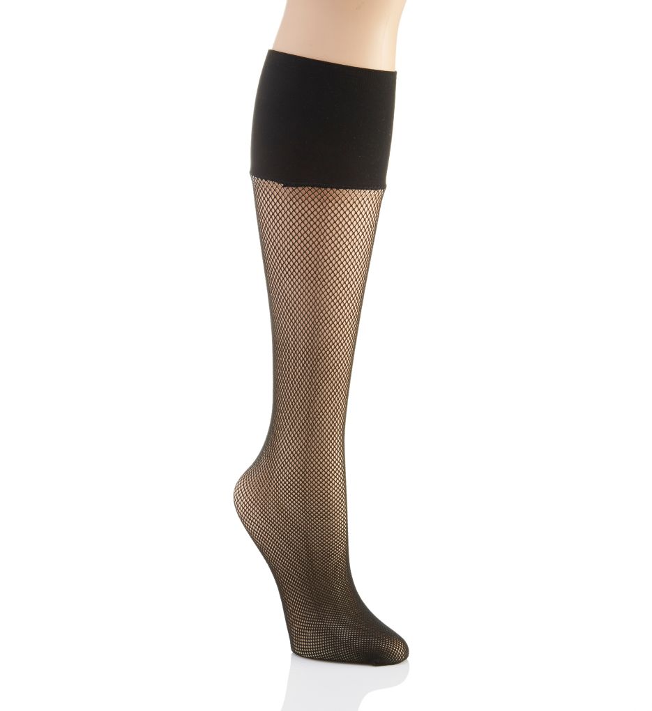 Comfy Cuff Plus Size Fishnet Knee High-acs