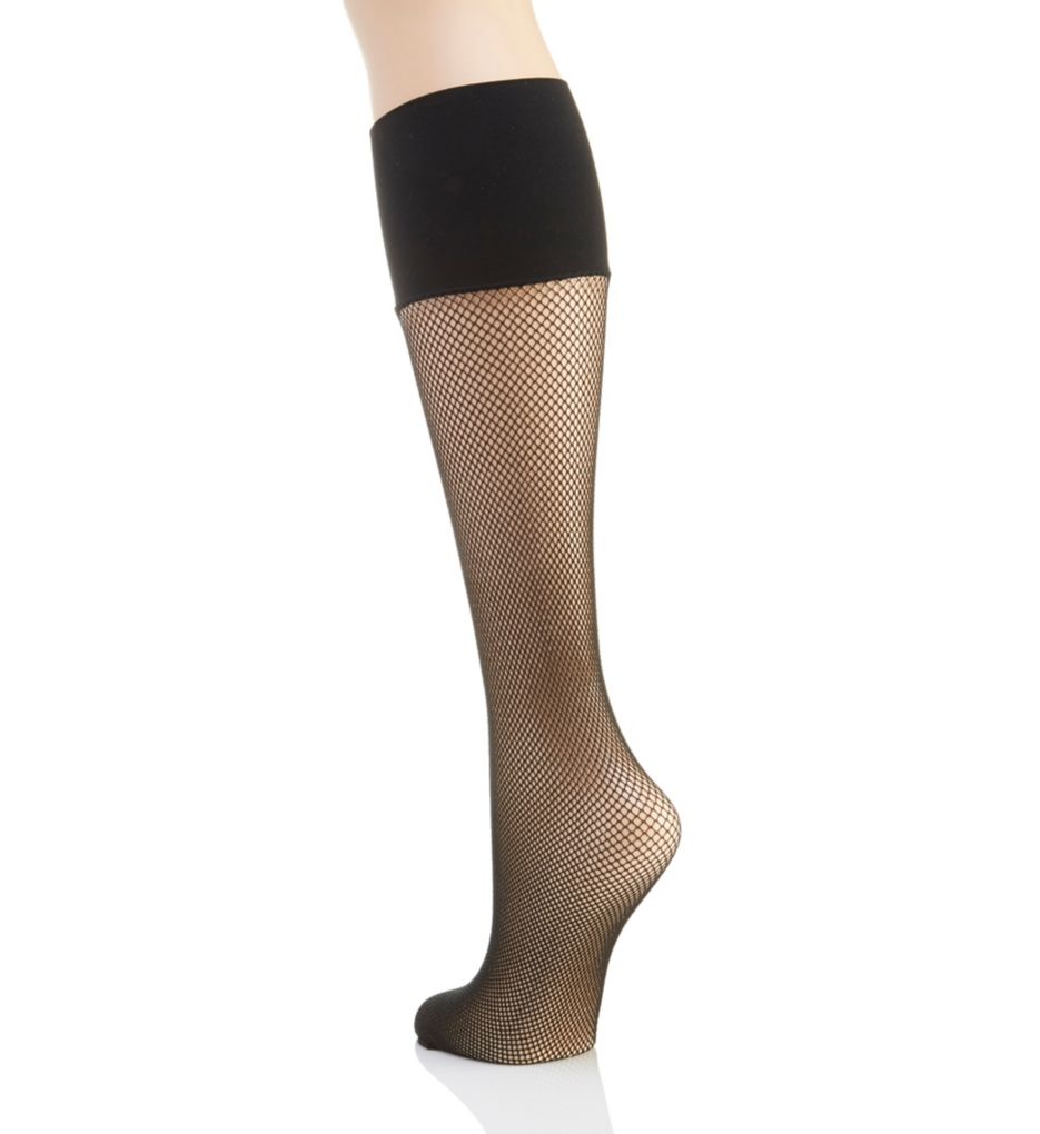 Comfy Cuff Plus Size Fishnet Knee High-bs