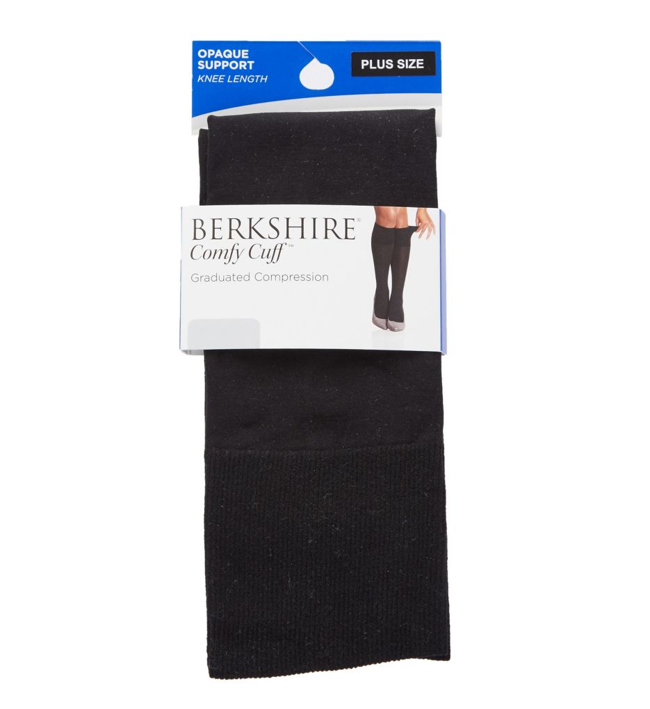 Berkshire Comfy Cuff Plus Graduated Compression Trouser Sock Navy Plus  - Image 1