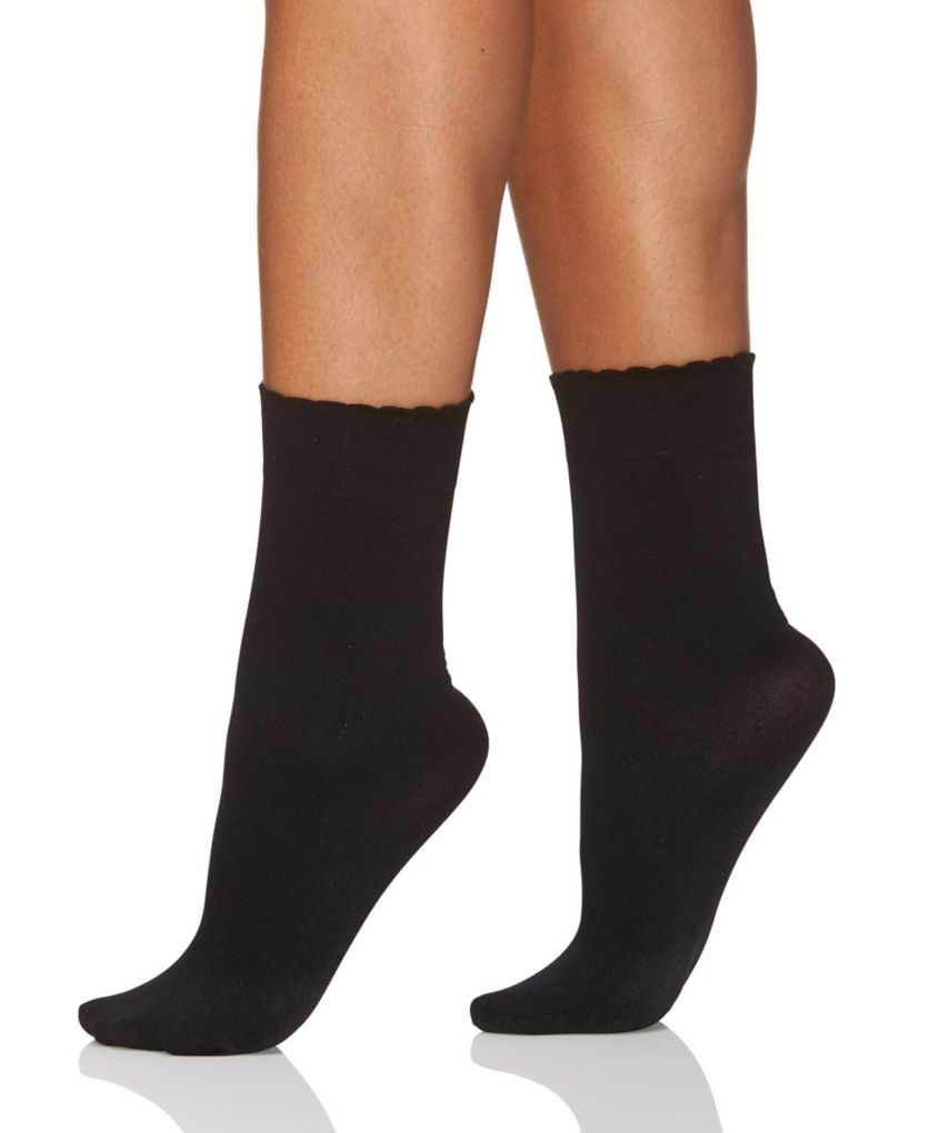 Cozy Hose Plus Size Plush Lined Anklet Sock-acs