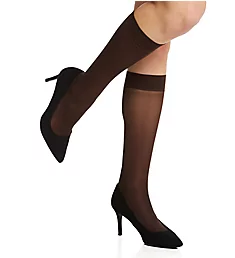 Opaque Trouser Knee High - 3 Pack Chocolate Kisses O/S