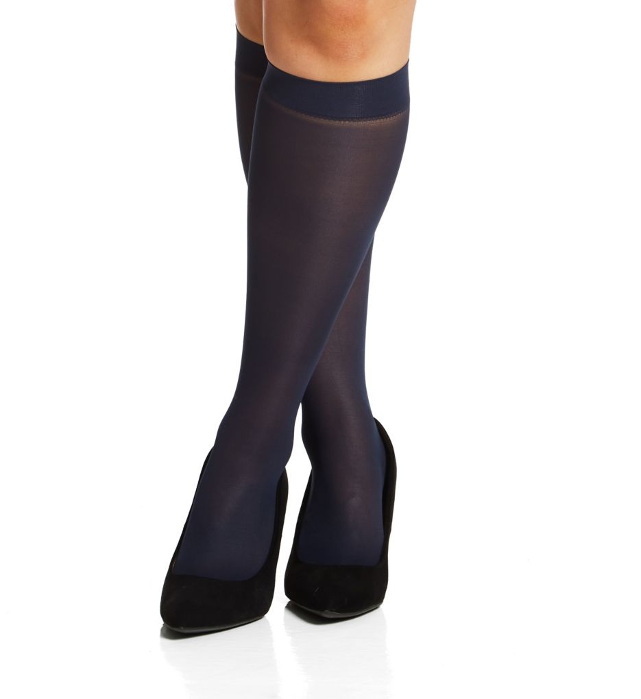 Queen Opaque Trouser Knee High - 3 Pack-fs