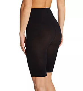 To The Waist Control Top Tummy Toning Shaper Black 1-2