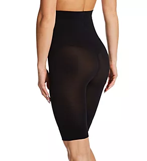 High Waist Control Top Tummy Toning Shaper Black 1-2
