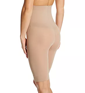 High Waist Control Top Tummy Toning Shaper Nude 1-2