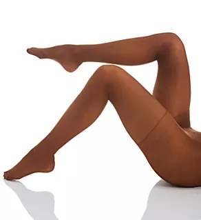Silky Full Support Compression Control Top Tights French Coffee 1/2