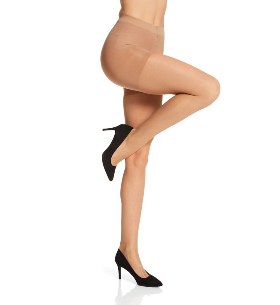 Flat Tummy Sheer Shaper Pantyhose-cs2