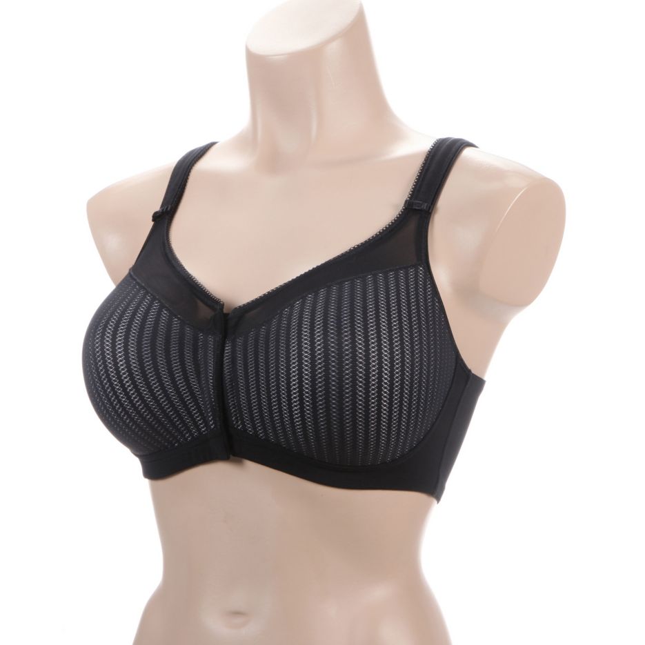 Beauty Stripe Front Fastener Bra