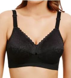 Classic Full Cup Wireless Bra Black 34E