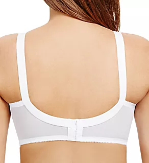 Classic Full Cup Wireless Bra White 34E
