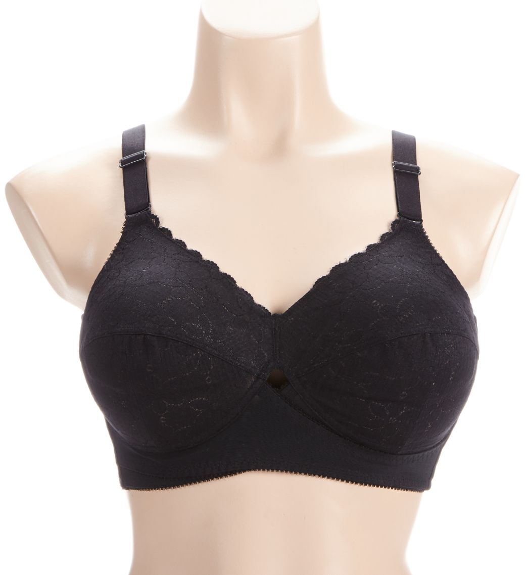 Berlei Classic Full Cup Wireless Bra Black 44DD  - Image 1