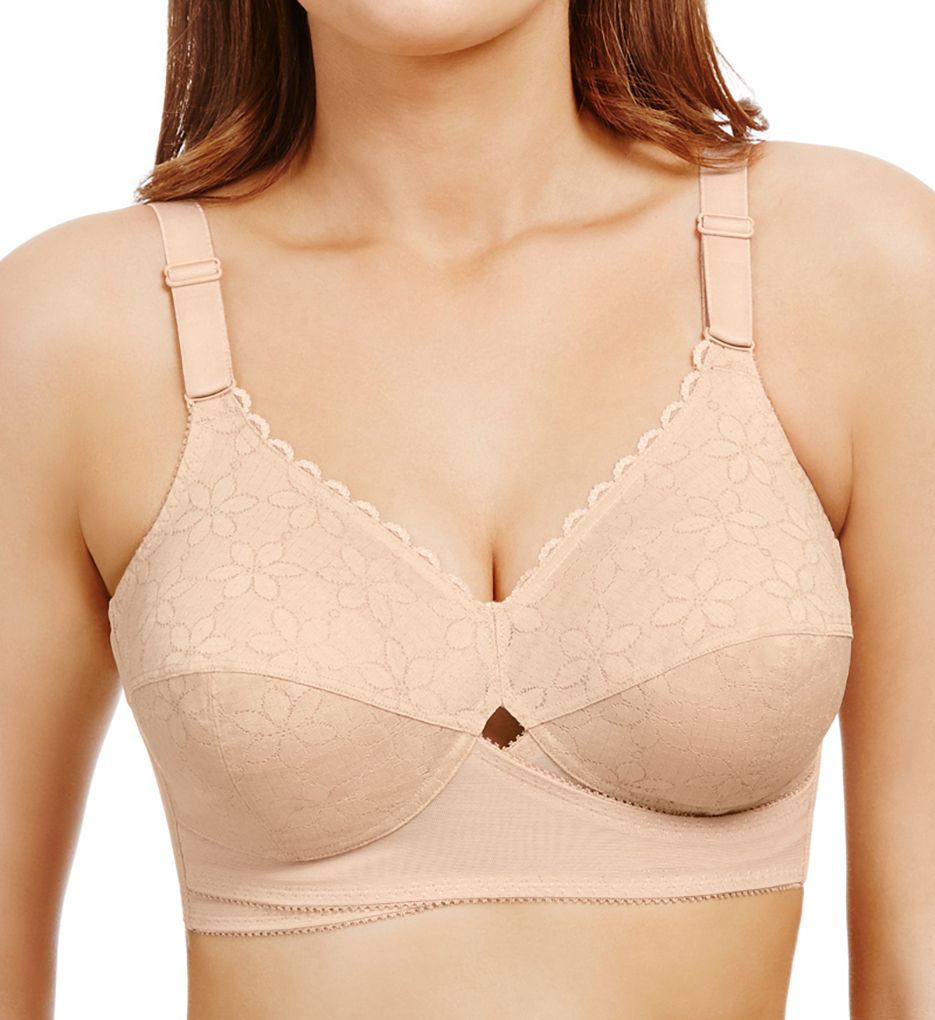 Women's Berlei B525 Beauty Everyday Non Wired Full Support Bra (White 34DD)  