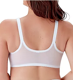Classic Full Cup Front Fastening Bra White 34B