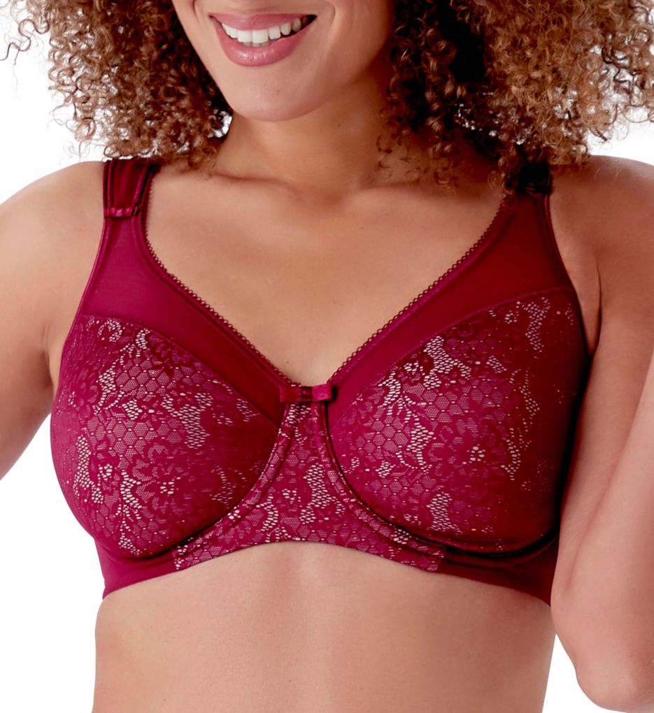 Berlei Lift and Shape T-Shirt Underwire Bra - Contemporary Floral Blac -  Curvy Bras