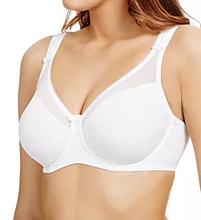 Beauty Everyday Underwired Minimizer Bra White 34D