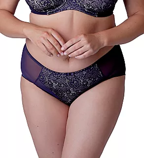 Beauty Everyday Deep Brief Panty Aubergine L