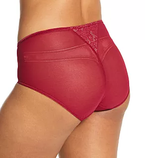 Beauty Everyday Deep Brief Panty Burgundy S