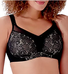 Beauty Everyday Non Wired Full Support Bra Black 34B
