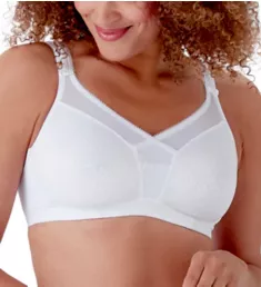 Beauty Everyday Non Wired Full Support Bra White 34B