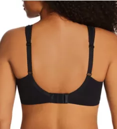 Beauty Stripe Underwired Minimizer Bra Black 34C