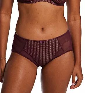 Beauty Stripe Deep Brief Panty Fig M