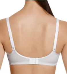 Electrify Underwire High Impact Mesh Sports Bra White 30A