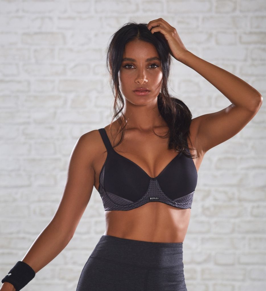 Electrify Underwire High Impact Mesh Sports Bra