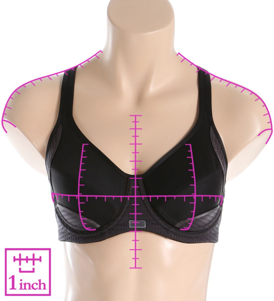 Women's Berlei YYN7 Electrify Underwire High Impact Mesh Sports